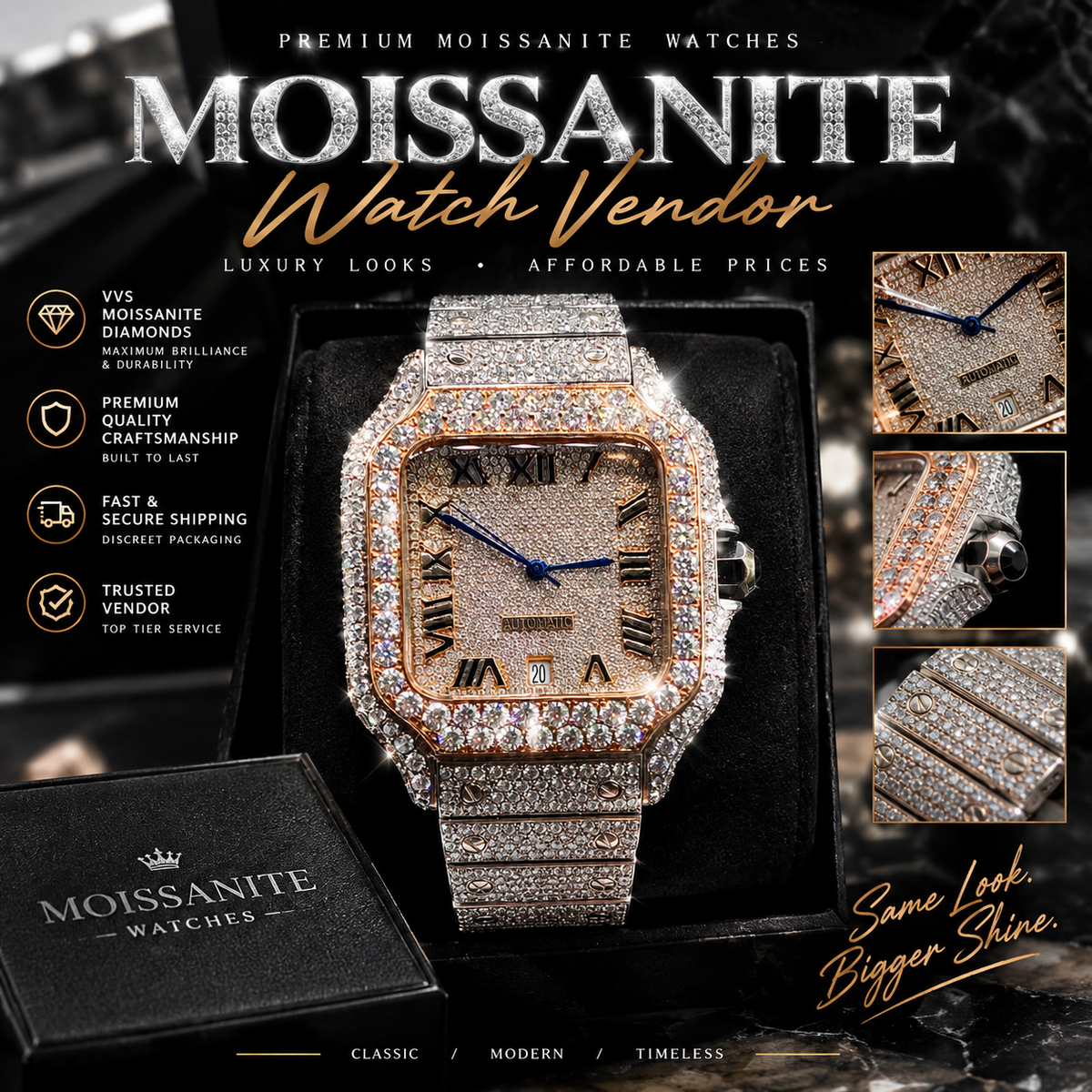 Moissanite Watch Vendor