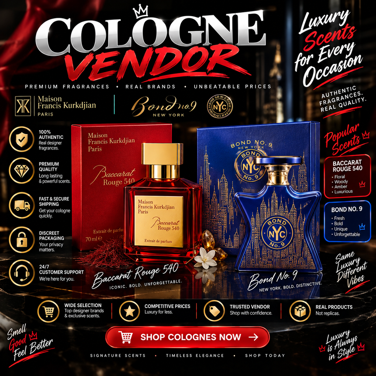 Cologne Vendor